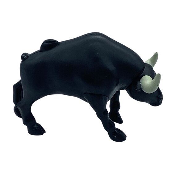 Vtg Burger King Toy 2000 DreamWorks Black Headbutt Bull Figure Road to El Dorado - Picture 6 of 10